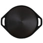 Super smooth!! 12inch | 30cm Double Handle Dosa Tawa Pre-Seasoned Cast Iron